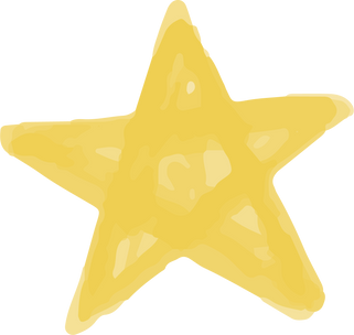 Handdrawn Star Illustration
